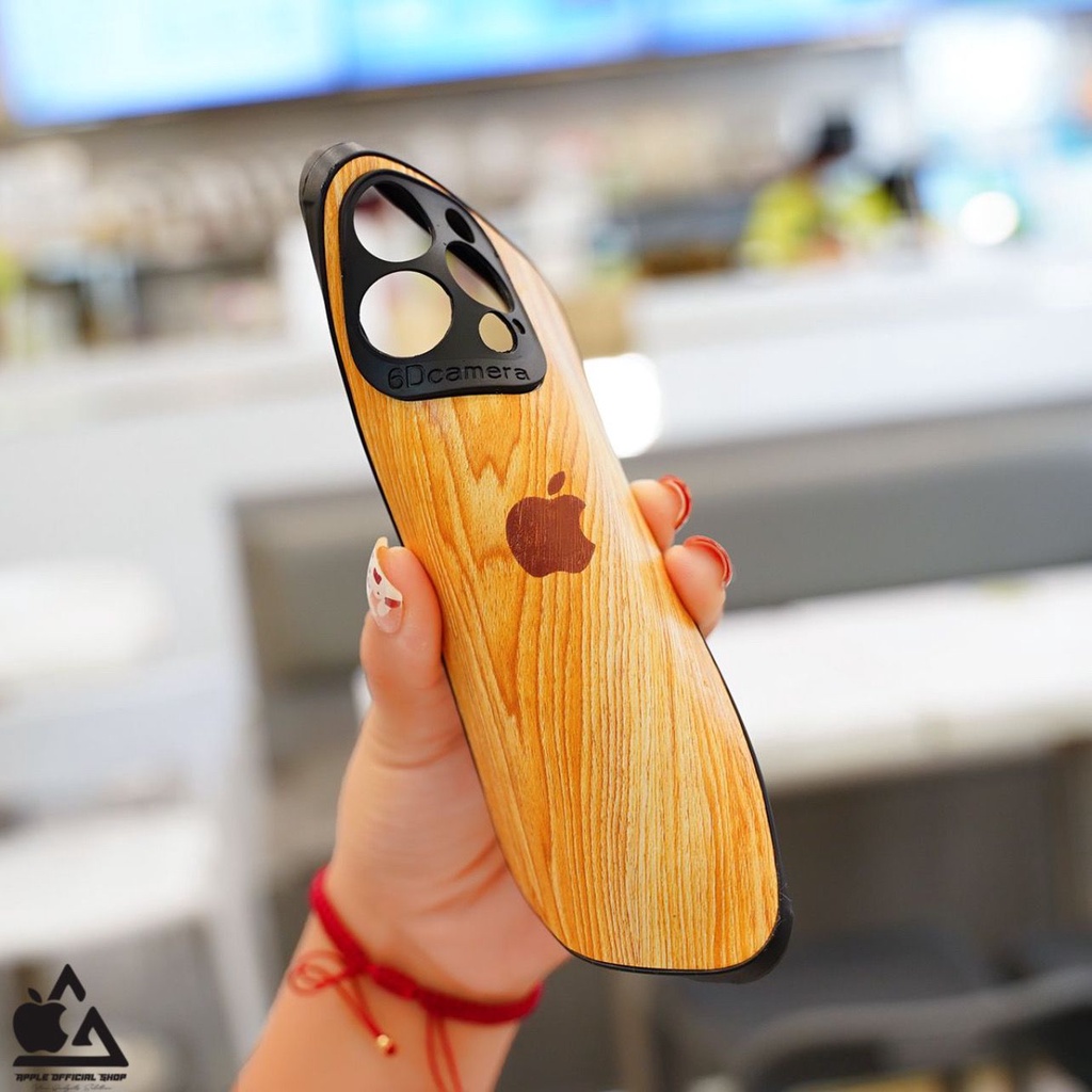 Premium Softcase Wood / Kayu Logo iPhone 13 PRO MAX 12 PRO MAX 11 PRO MAX XR X XS MAX 8 8+ 7 7+ SE 2 3 Soft Case Cover Wooden Art With Logo Silicone Silikon Hardcase