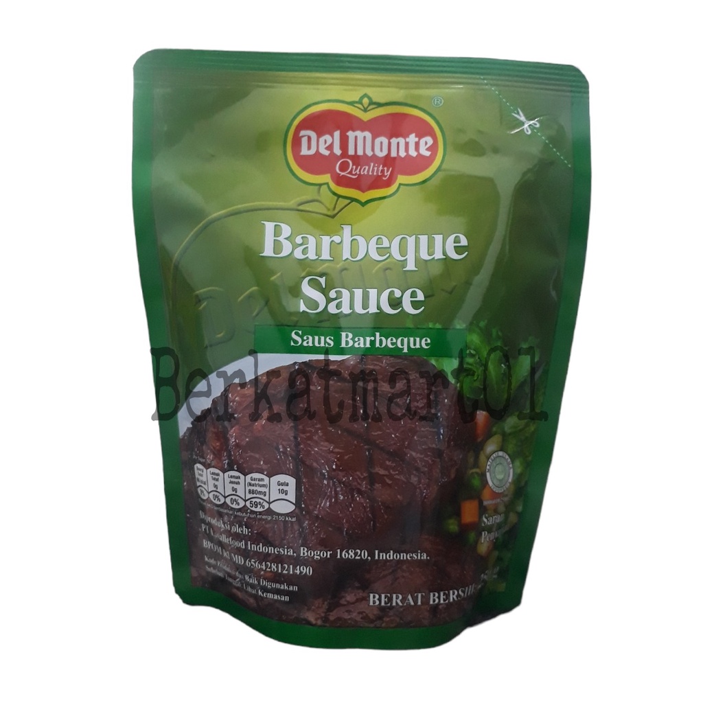 Del Monte Saus Barbeque bbq 250 gram