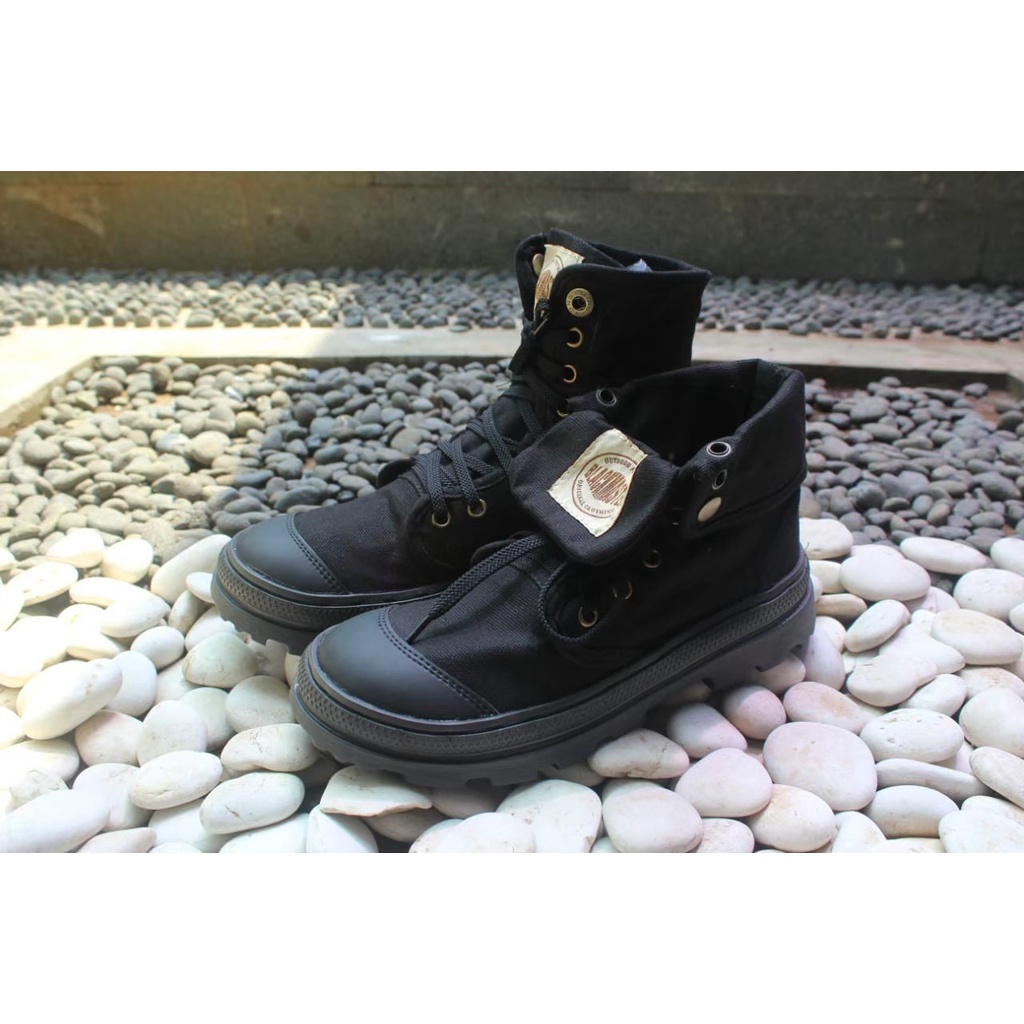 Sepatu Boots Casual Pria Black Master Paladium
