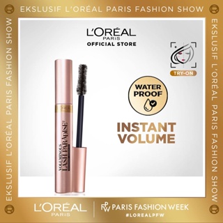 Image of L'Oreal Paris Voluminous Lash Paradise Waterproof Mascara - Black Maskara Make Up Loreal Tahan Lama