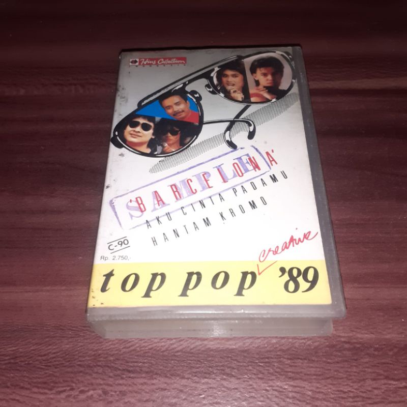 Kaset TOP POP 89 - Fariz RM Deddy Dhukun Cut Irna Mus Mujiono Tito Sumarsono Yosie Lucky Gito Rollie