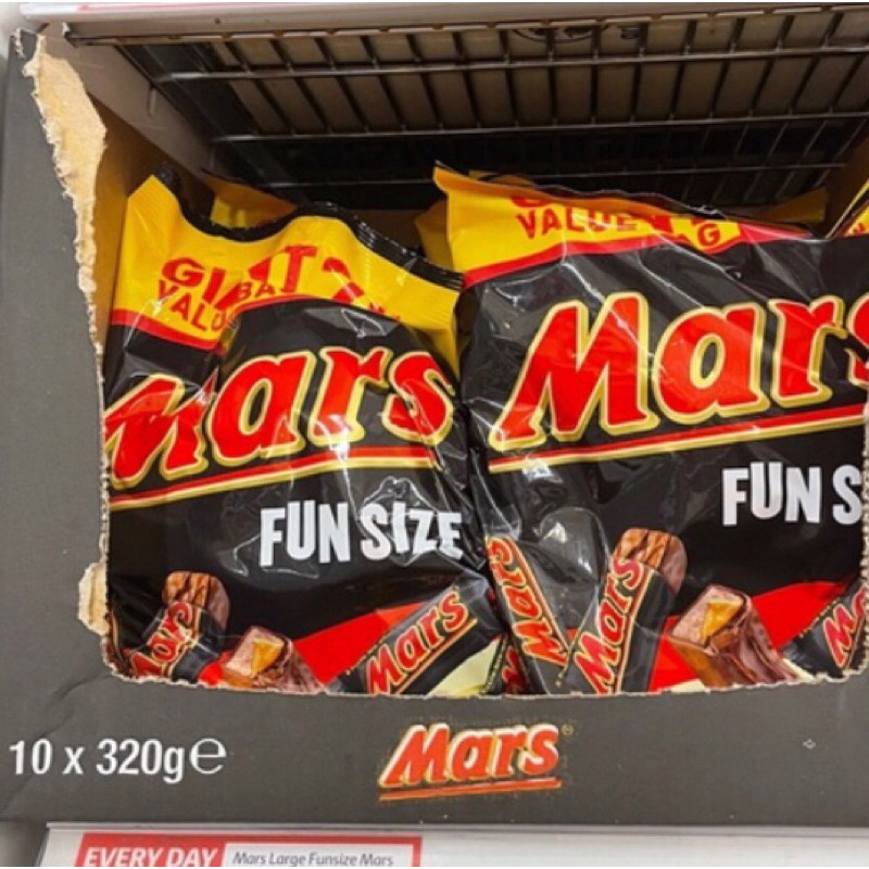 

mars large fun size