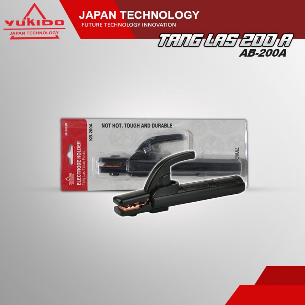 CUCI GUDANG!!YUKIDO Tang Las Listrik 200a Kuat Stang Jepit 200 Ampere TERMURAH murah banget