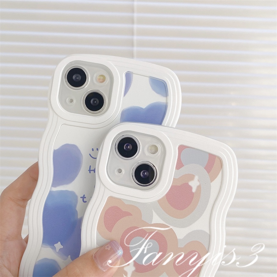 Redmi 12C 10C 10A 10 9 9A 9C 9T Note 11 Pro+ 11s 11 10s 10 9s 9 8 Pro Poco X4Pro X3 Pro X3NFC M4 Mi 11 Lite 10TPro Dream Love Wave Frame Phone Case TPU Soft Cover