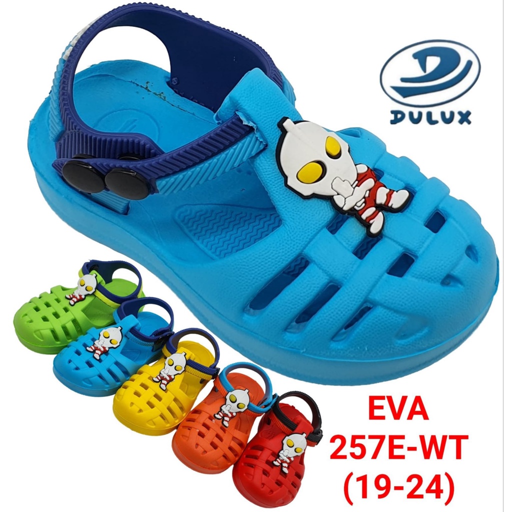 Sandal Baim Anak Anyam Karakter cowok / cewek  Sendal Karet Size 19-24