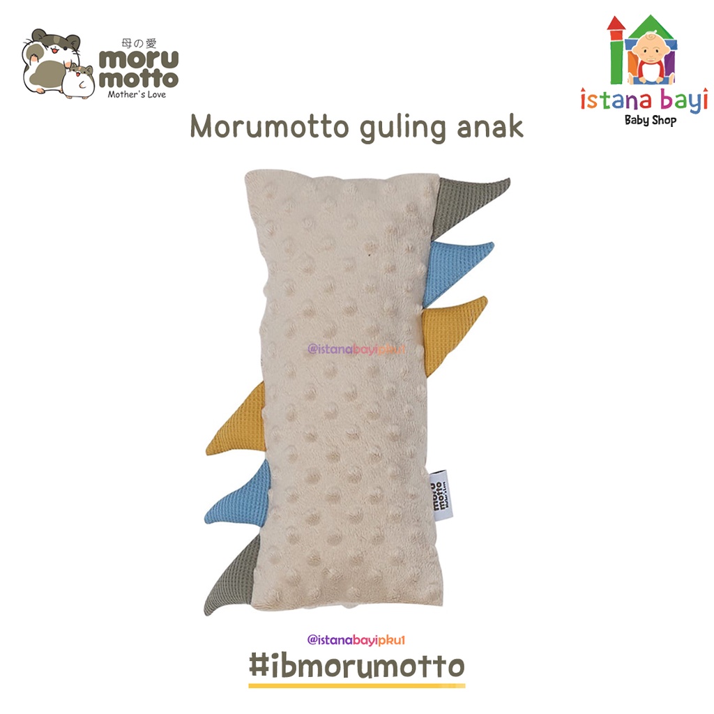 Morumotto Stimulation Baby Bolster Minky Dot - MMB1005 MMB1006/ Guling Anak