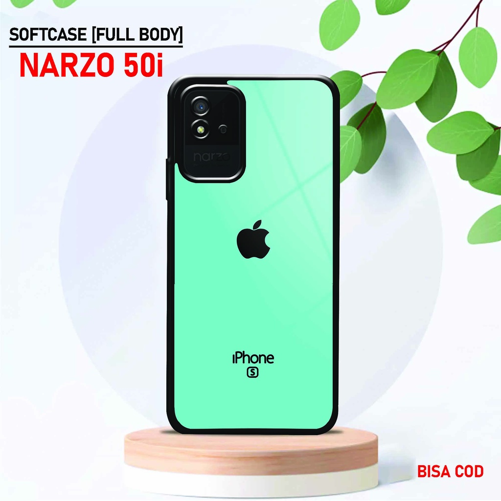 Softcase Glossy Realme Narzo 50i - Fashion Case [ UC 5 ] Realme Narzo 50i - Softcase Mengkilat Realm