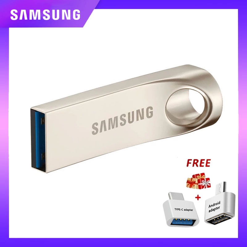 Samsung Flash Memory Card 512gb 256gb 128gb usb3.0 Tipe Pen Bahan Metal Kapasitas 64gb 32gb 16gb 1tb 2tb