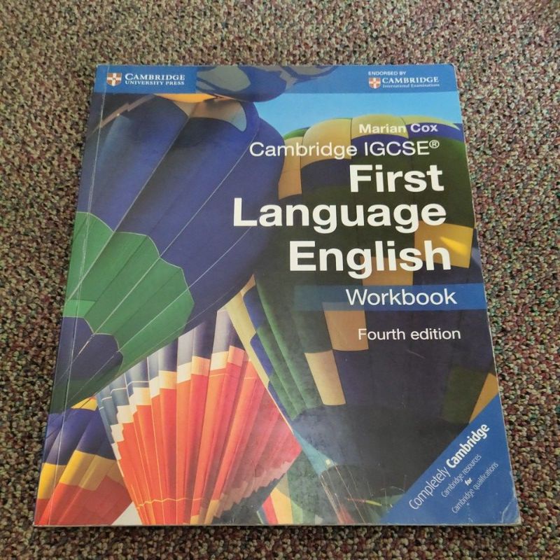Cambridge IGCSE First Language English Workbook