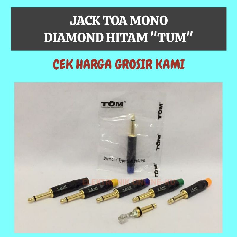JACK TOA MONO DIAMOND HITAM TUM