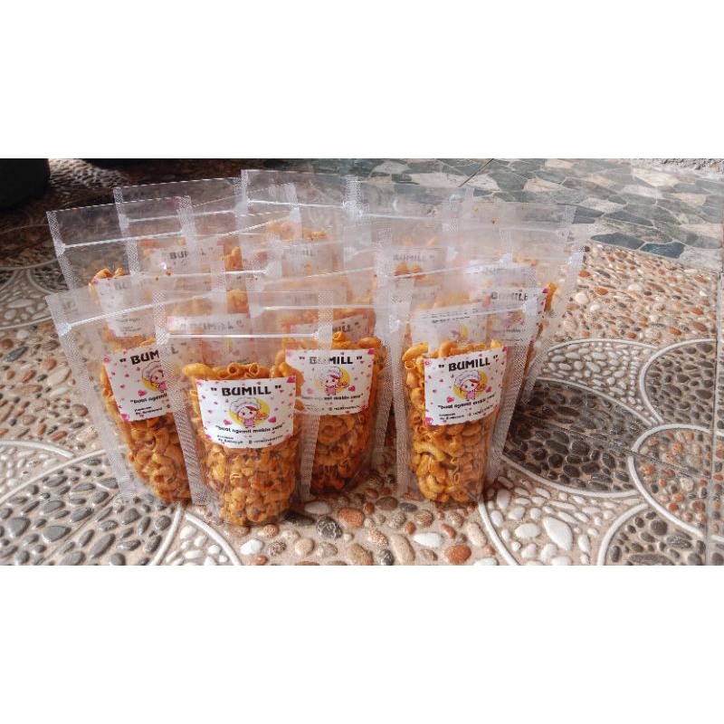 

BUMIL (buat ngemil makin seru) makaronii pedasss extra