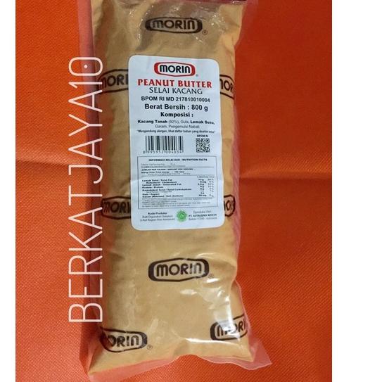 

9.9 Morin Peanut Butter Creamy kemasan asli 800gr Selai Kacang murah
