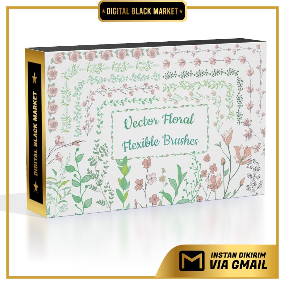 Flexible Floral Brushes