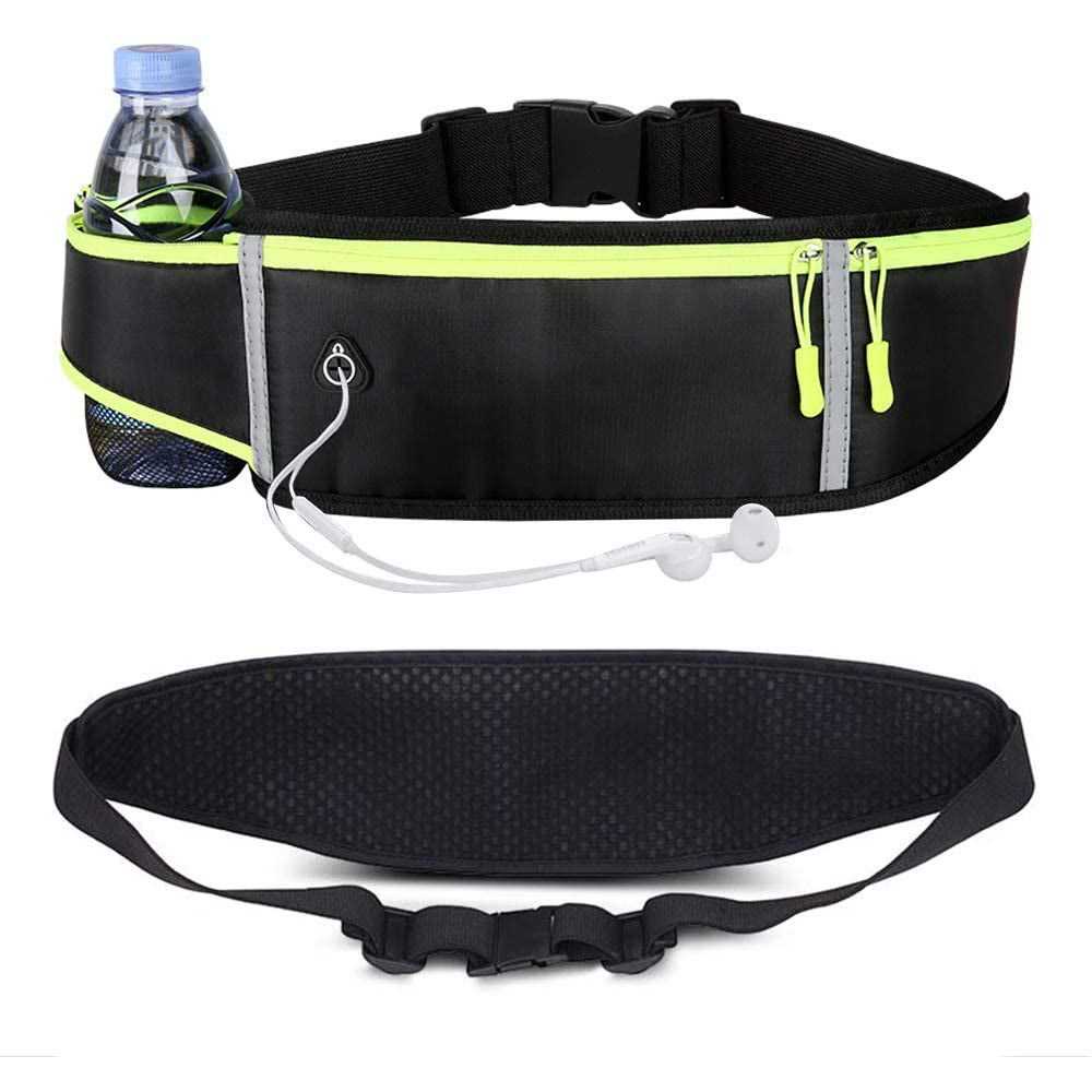 Tas Pinggang Olahraga Running Waist Bag Unisex with 2 Slot Botol Minum