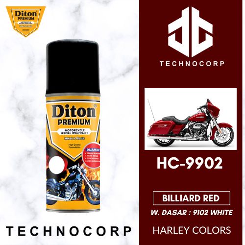

Cat DITON PREMIUM HC 9902 BILLIARD RED / HARLEY DAVIDSON CANDY RED