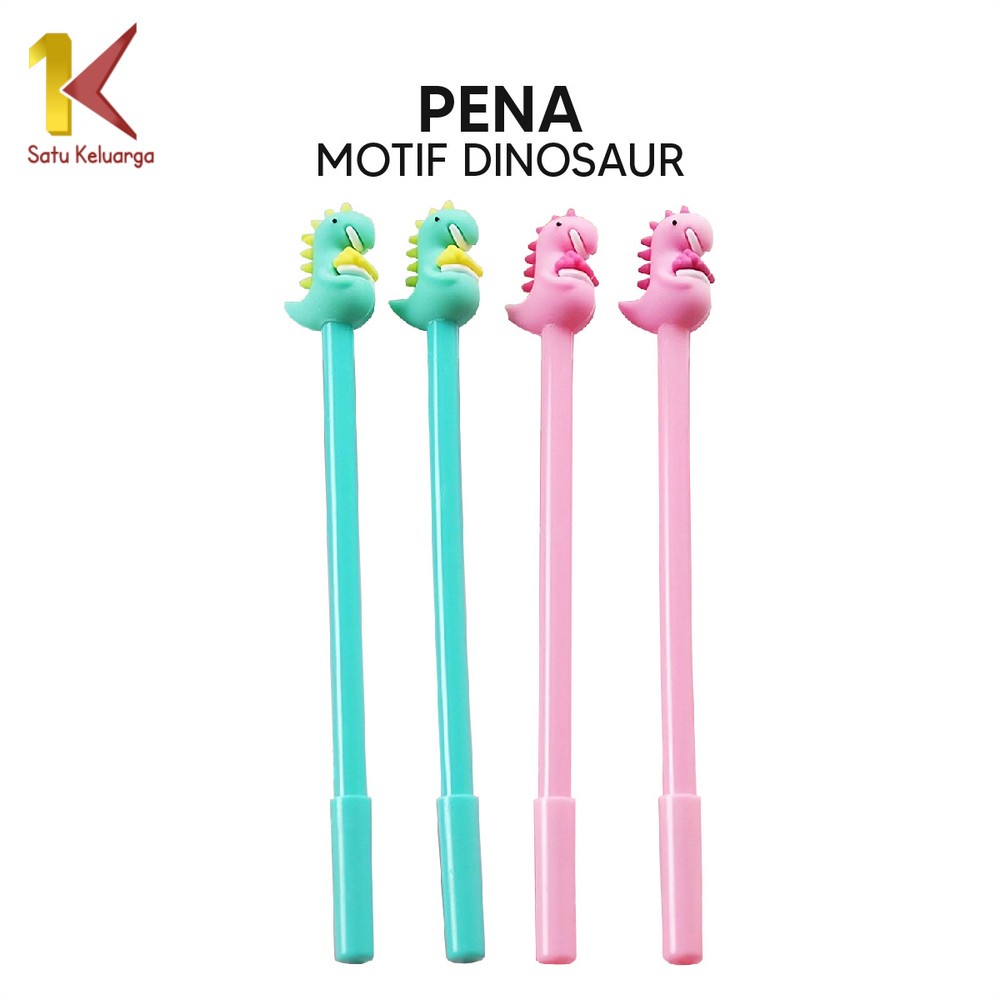 

Satu Keluarga Pulpen Karakter Dinosaur A33 Pulpen Gel Dinosaurus Pena Pen Dino Bolpen Bolpoin Unik Ballpoint Lucu