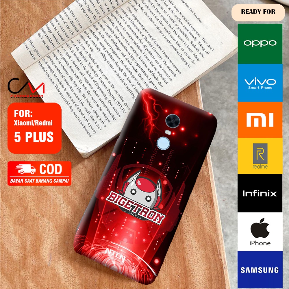 [M-52] Casing Redmi 5 Plus 5+ Xiaomi - Case Redmi 5+ Redmi 5Plus - Fashion Case - Hardcase 3D