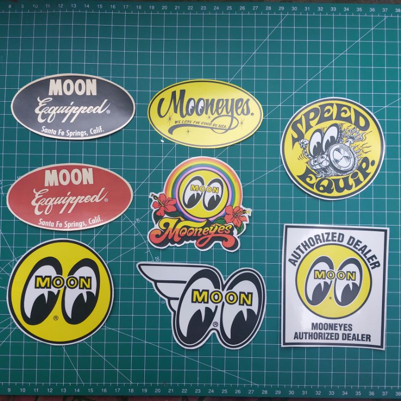 

STIKER I MOONEYES I BASIC & LAMINASI SATUAN