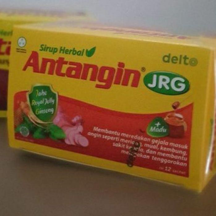 

45G♟ ANTANGIN JRG Sirup Herbal Box (12 sachet) Serbuuu