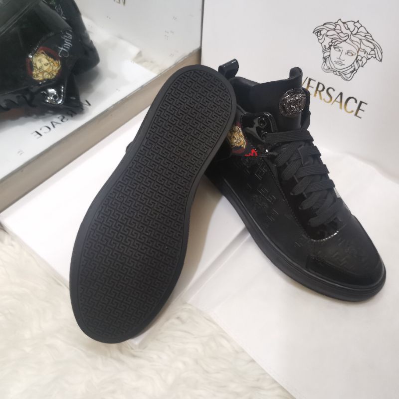 sepatu pria vers4ce sneaker boots cowok high top men shoes branded mirror vip P1SHOES