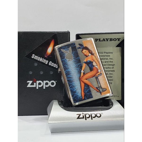 Original Zippo Playboy Lady Design 48374