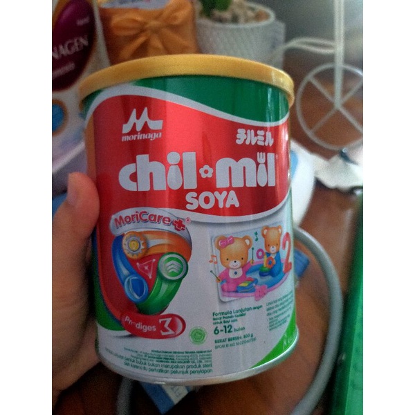 Chil mil soya 6-12 bln 200gr / morinaga chil mil soya