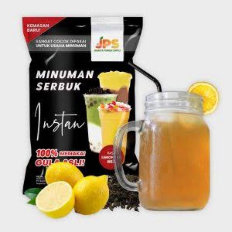 

JPS bubuk minuman Lemon Tea mix gula 1 kg di denpasar bali
