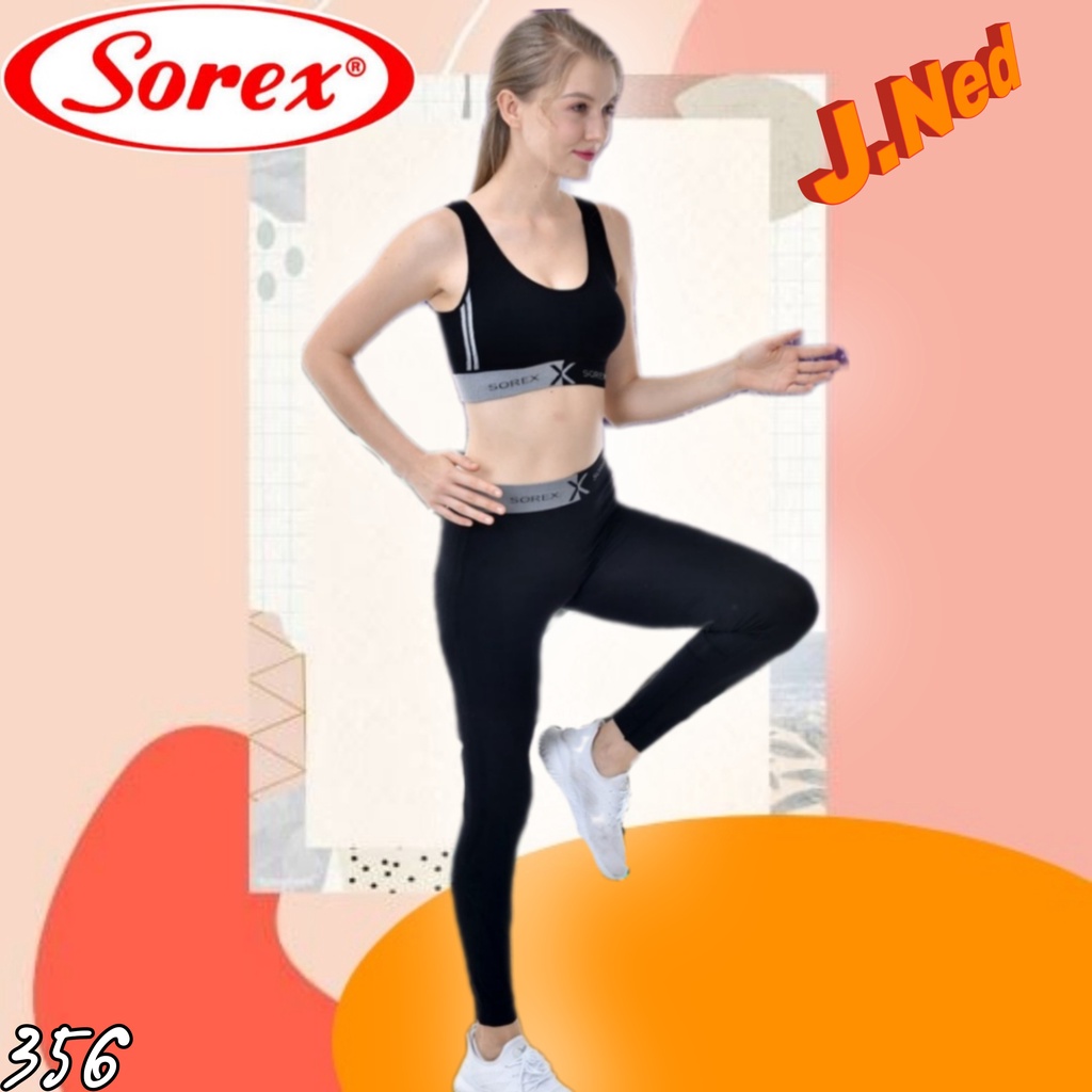 J356 - CELANA SPORT SOREX CELANA LEGGING SENAM PANJANG EXCLUSIVE FREE SIZE FIT TO L