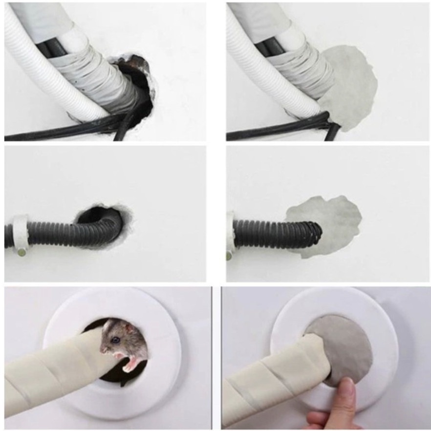 Sealent dempul padat fleksibel ajaib penambal lubang tembok serbaguna Sealent Repair Instan sealant