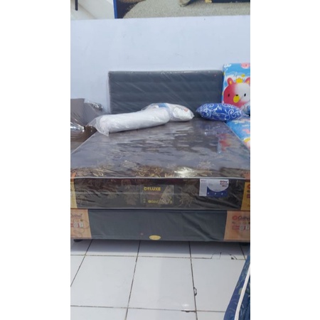 Springbed Set Central Deluxe Ukuran 120 / 160 / 180