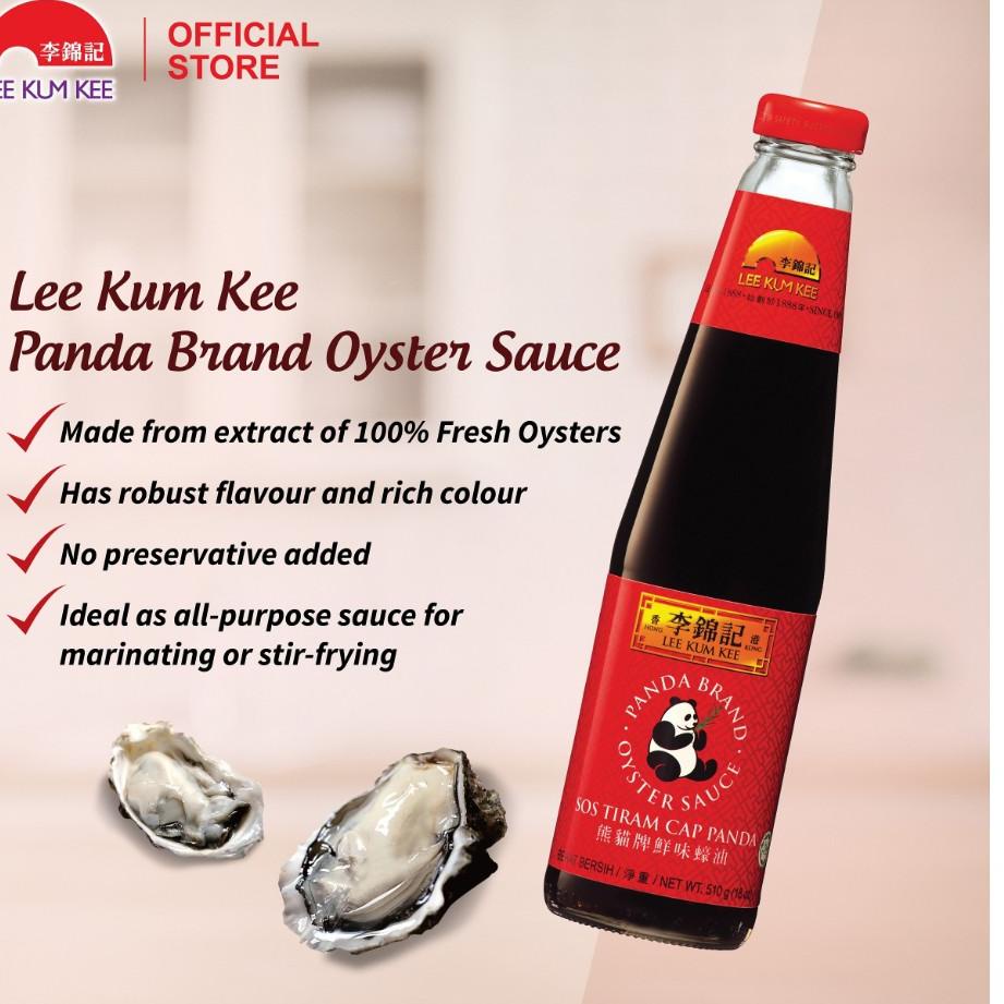 

10.10 SALE LEE KUM KEE OYSTER SAUCE/ SAUS TIRAM "CAP PANDA" 510g 