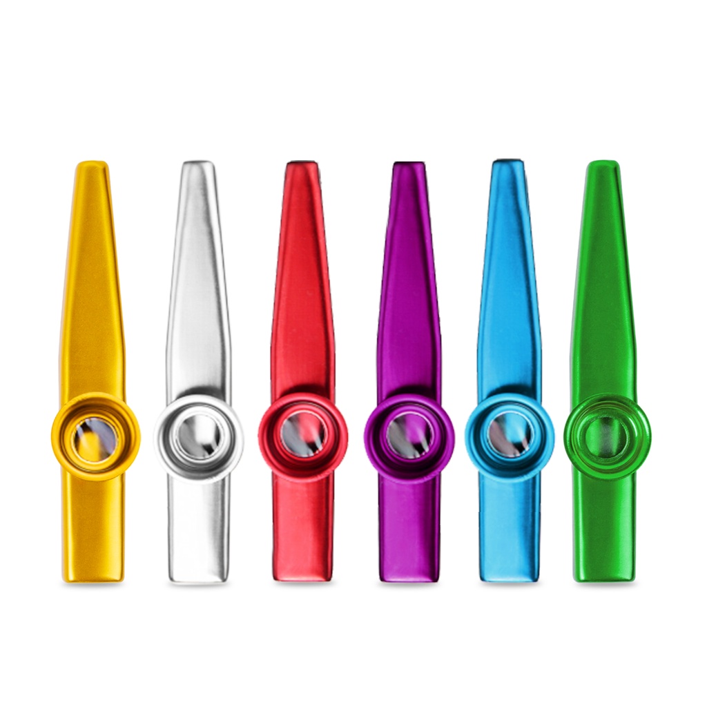 Instrumen Musik kazoo portable Bahan Metal