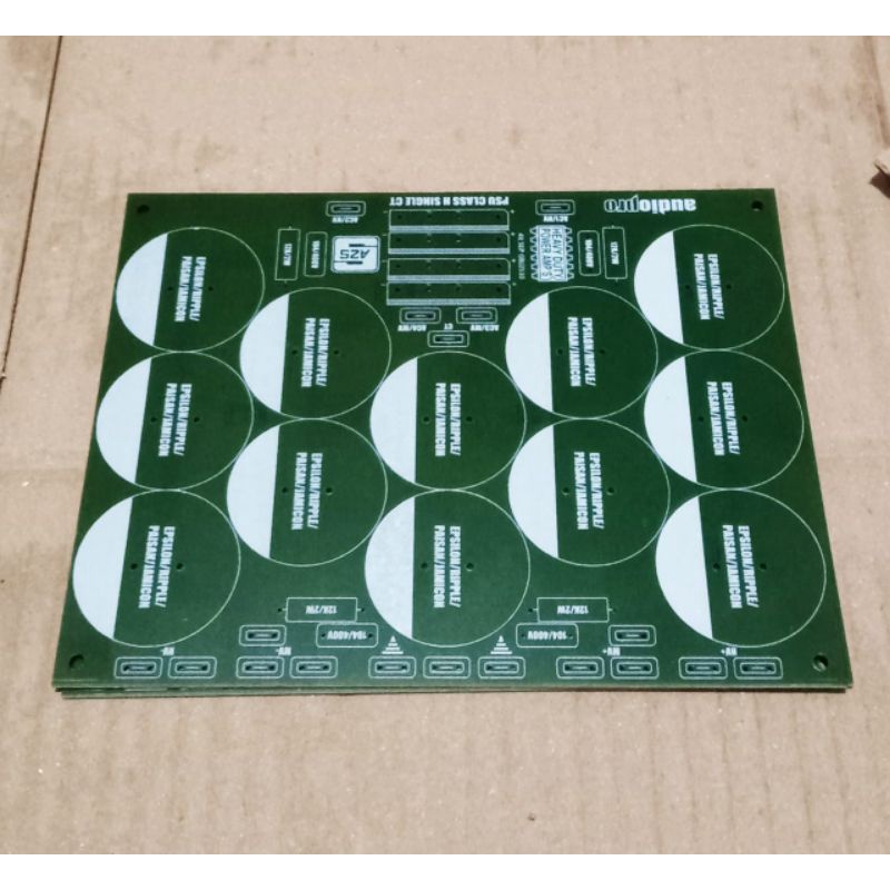 PCB PSU Class H 12 Elco Singgle CT