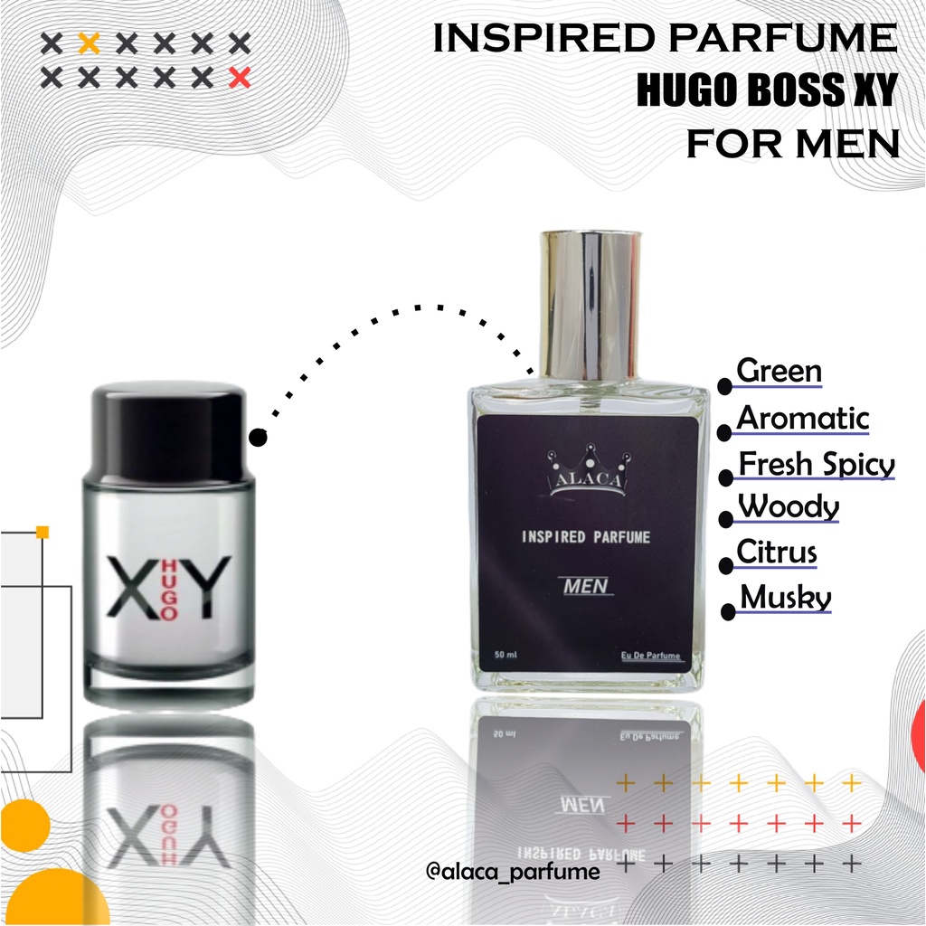 Parfum Farfum Parfume Minyak Wangi Hugo Boss XY Laki Laki Pria Cowok - Alaca Inspired Parfume