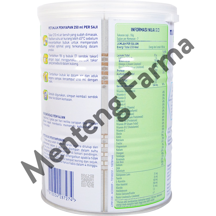 Nutren Diabetes 400 Gram - Susu Khusus Penderita Diabetes