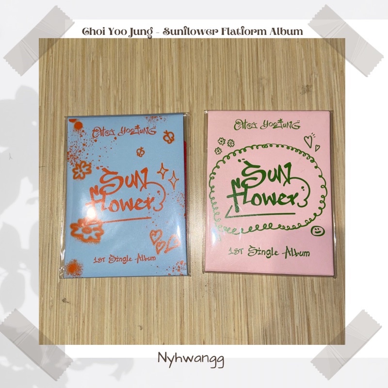 CHOI YOO JUNG - SUNFLOWER PLATFORM ALBUM [ready stock]