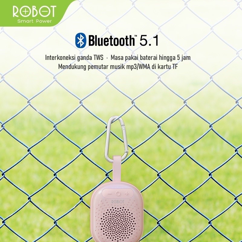 BC - Termurah! Speaker Bluetooth Robot RB20 Original