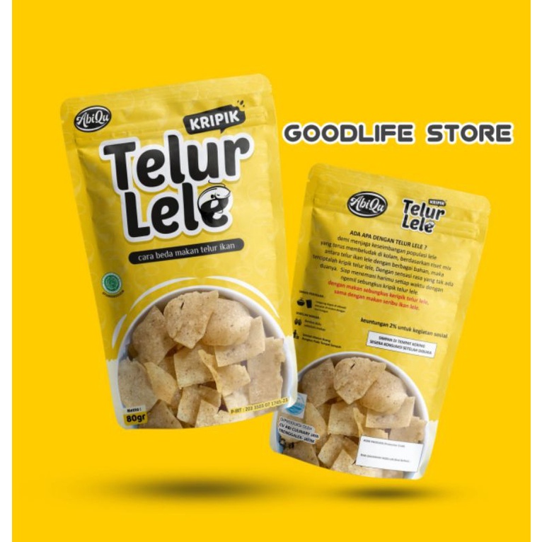 

Keripik Telur Lele Abiqu Kripik Telur Ikan 90 gr dan 70 gr