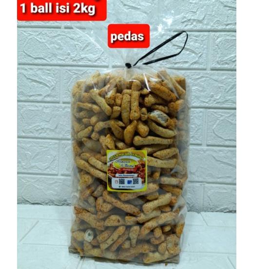 

10.10 MALL stick basreng bandung si tileung 1 ball isi 2kg.cemilan khas bandung 