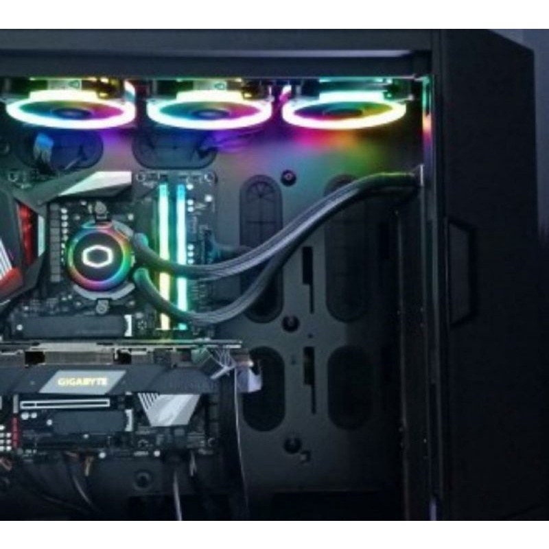 Komputer CPU PC Rakitan Gaming Game Editing Foto Video Full Set