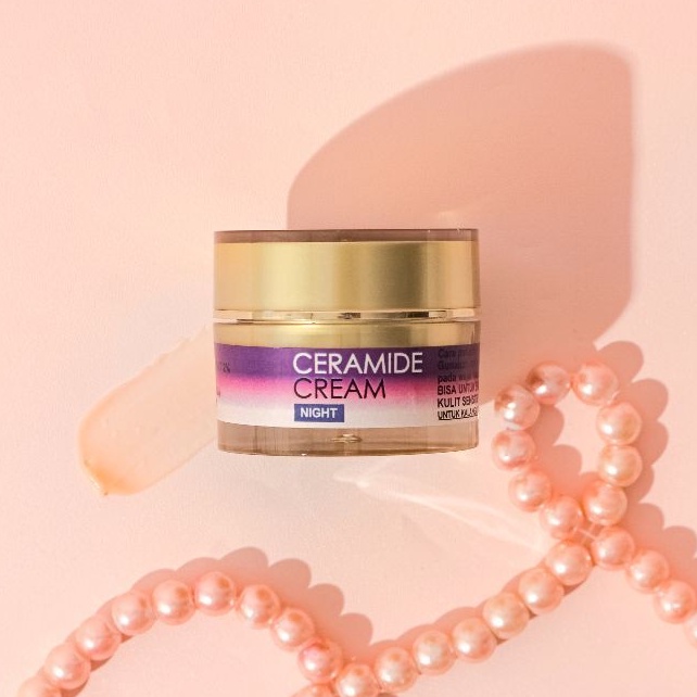 PREMIUM  NIGHT CREAM CERAMIDE  HIGH QUALITY UTK JK.PANJANG || BUMIL &amp; BUSUI