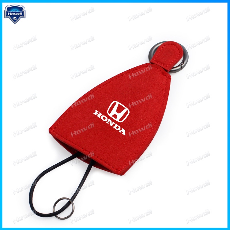 Sarung Kunci Mobil Universal Bahan Kulit Suede Untuk Honda