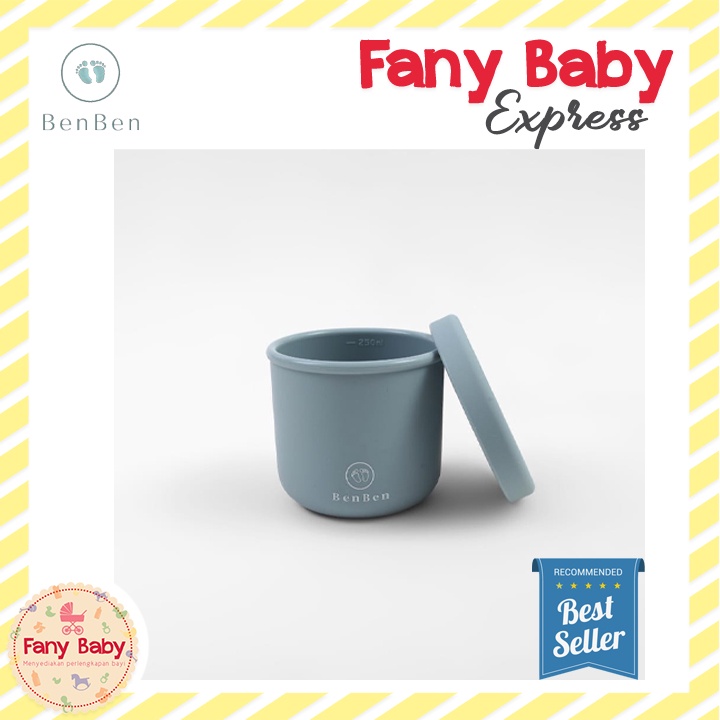 BENBEN SILICONE BABY FOOD STORAGE 250ML