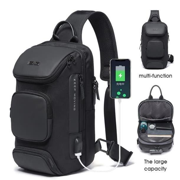 Original Bange Slingbag Tas Selempang Pria Tas Ipad Sling Bag Import