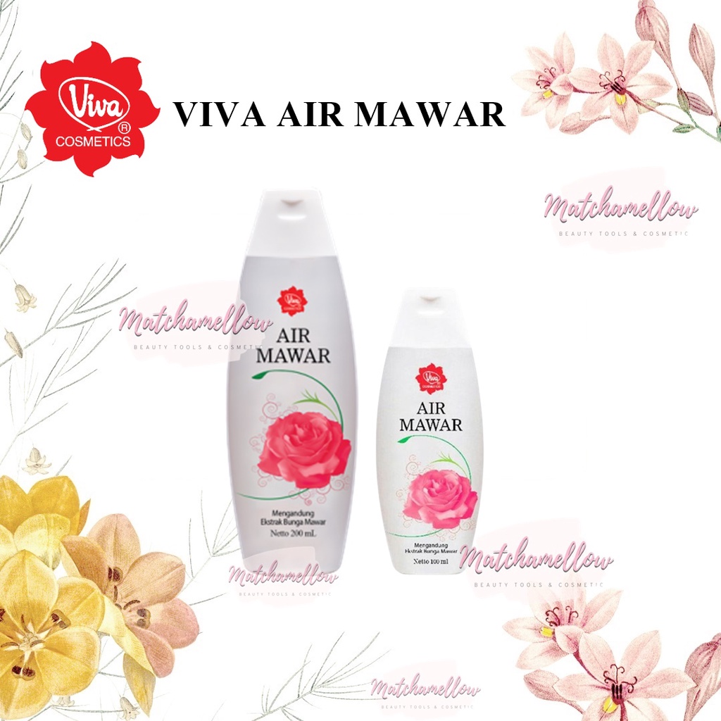 ❄️MATCHA❄️ VIVA AIR MAWAR / AIR MAWAR VIVA PENYEGAR