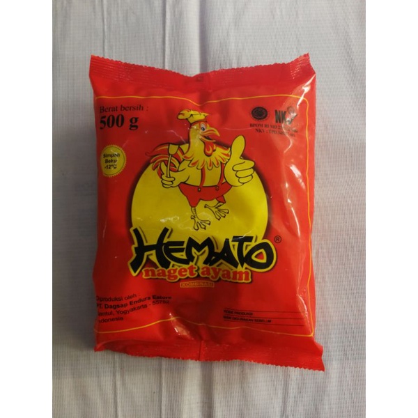 

Hemato chicken nugget 500g Nuget ayam frozen