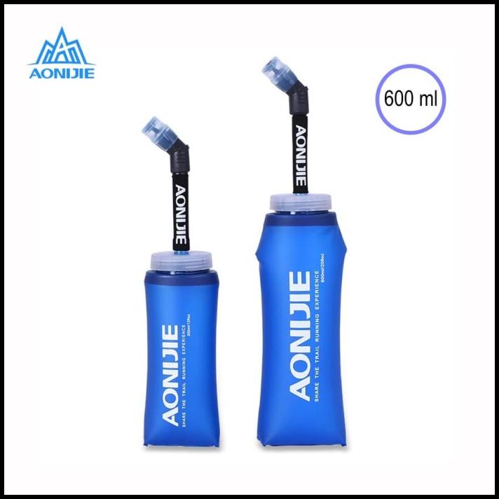 Aonijie Soft Flask Long Straw Sd13 - 600Ml Botol Minum