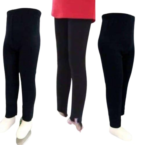 CELANA LEGGING POLOS HITAM KHUSUS ANAK