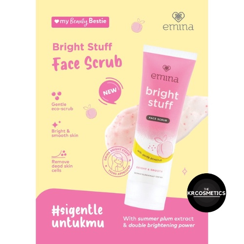 EMINA Bright Stuff Face Scrub 50ml