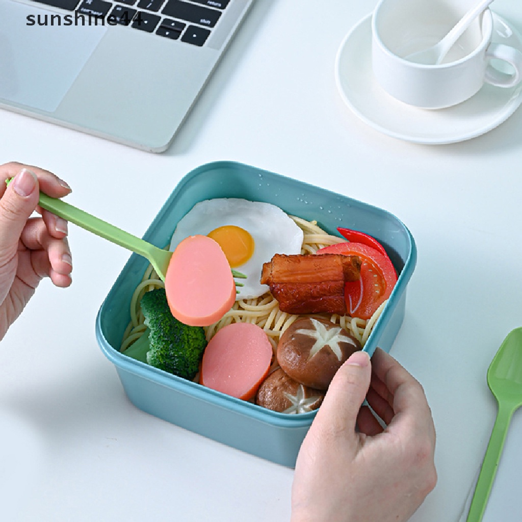 Sunshine Kotak Bekal / Lunch Box Bento Hermetic Microwave Untuk Piknik